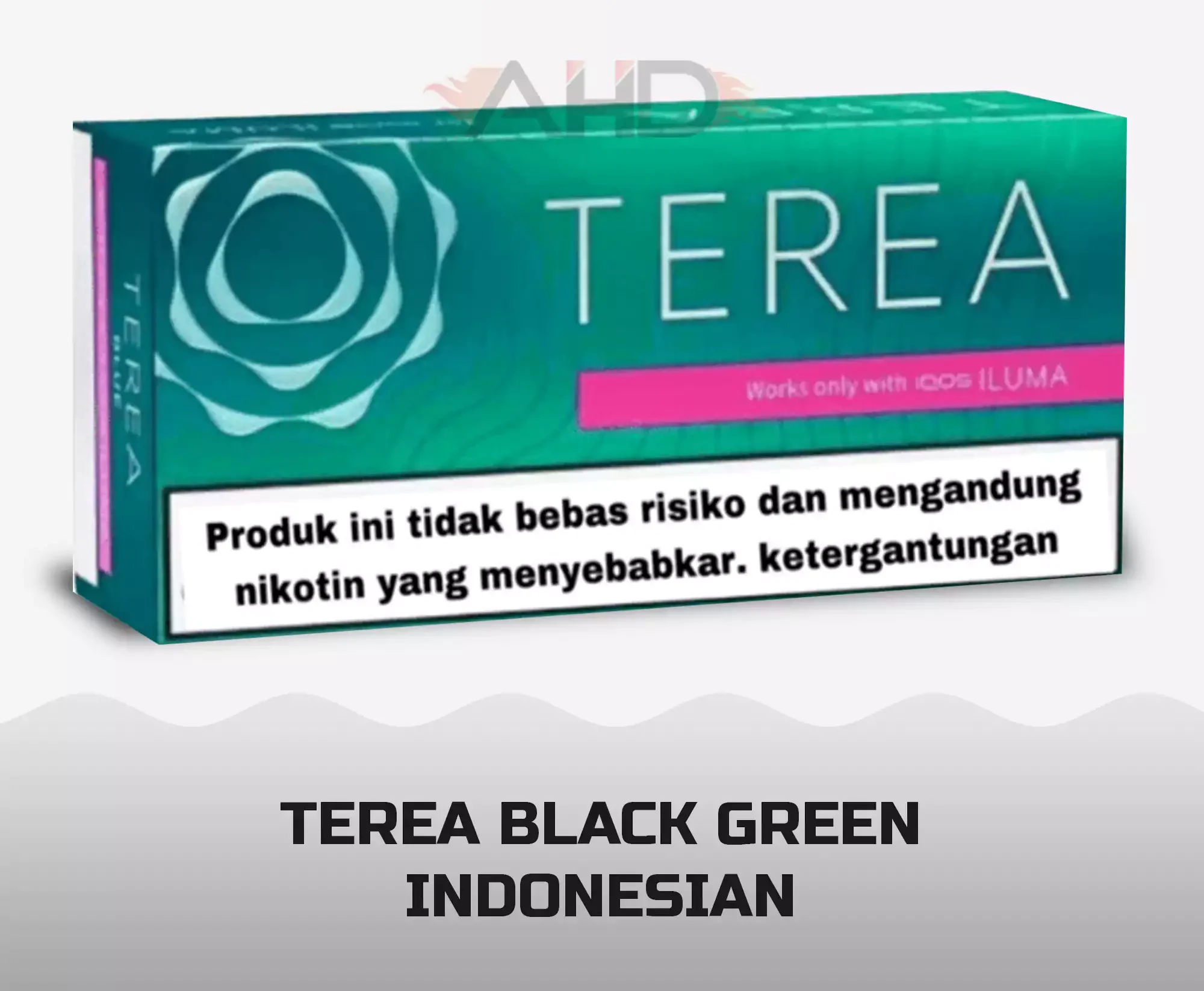 IQOS TEREA BLACK GREEN INDONESIAN in Oman